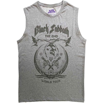 Black Sabbath The End Mushroom Cloud Tank Grey M Риза (BSTANK25MG02)