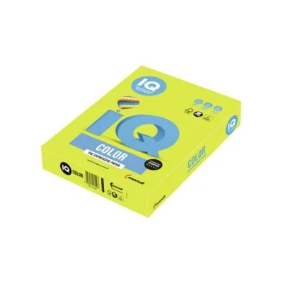 Papír IQ Color A4 80g NEOGN neonově zelená 500listů
