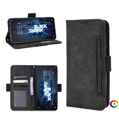 Black Shark 5 Wallet Калъф и Протектор