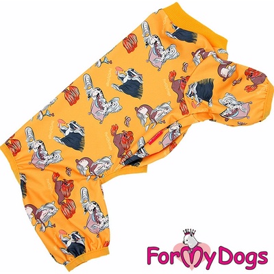 FOR MY DOGS Pyžamo YELLOW CRESTED é