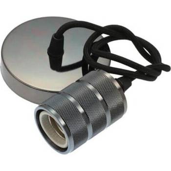 VITO Пендел с кабел 1м, e27, estelle-d124z, черен - vito (7320260)