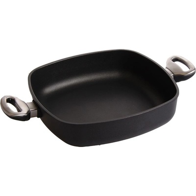 Harecker Excelent Hranatý titanový kastrol 28x28 cm hluboký 7 cm