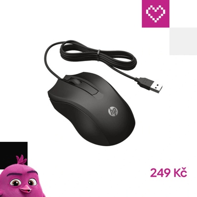 HP Wired Mouse 100 6VY96AA