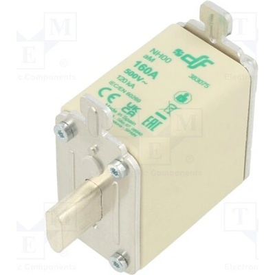 DF ELECTRIC 383075 Pojistka: tavná; 160A; 500VAC; aM; keramická; NH00