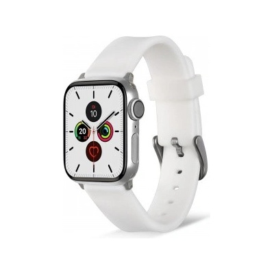 Artwizz Силиконова каишка за Apple Watch 42мм, 44мм, 45мм, 46мм, Ultra, Ultra 2 49мм - Artwizz WatchBand Silicone (бял) (4743-2960)
