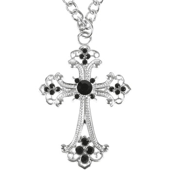 FALON Нашийник Cross - Black - PSY1142