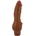 LyBaile Секс вибратор силикон с клиторен стимулатор "barbara clark brown" 19 см