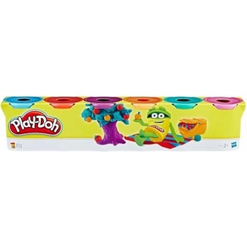 Play-Doh 6 ks kelímků zářivé barvy
