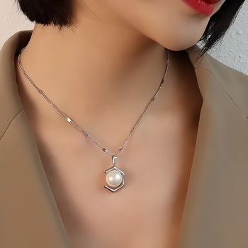 HARAHU Колие al-21111 - Сребърен kp21111 (al-21111)