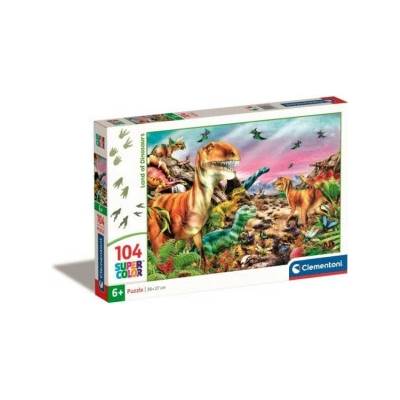 Clementoni Land of Dinosaurs 104 dielov