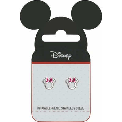DISNEY Minnie Mouse ocelové náušnice E600198L.TP (E600198L.TP)