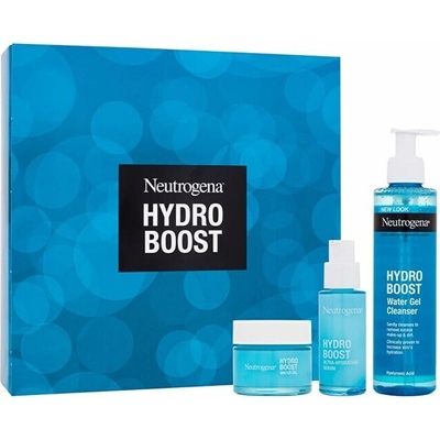 Neutrogena pleťové péče Hydra Boost pleťový gel 200 ml +pleťový gel 50 ml + pleťové sérum 15 ml dárková sada