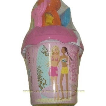 Image 1 of Комплект за пясък с Барби картинка, лиценз /barbie/