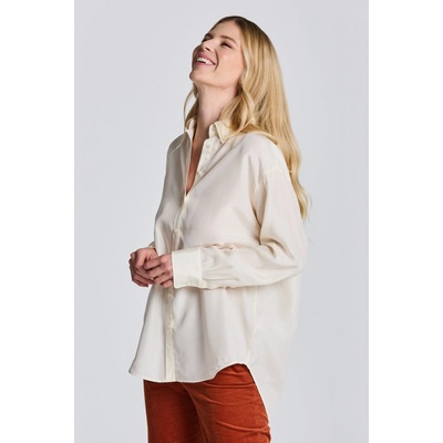 Gant RELAXED SILK SHIRT biela