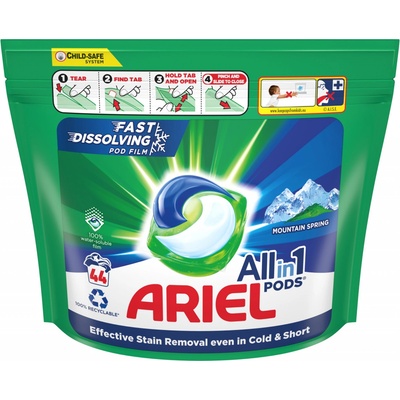 Ariel Al lin1 Pods Universal prací kapsle Mountain Spring 44 PD