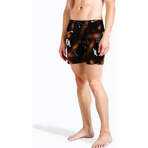 Nike Мъжки шорти за плуване Nike Multi Print 7 Volley black