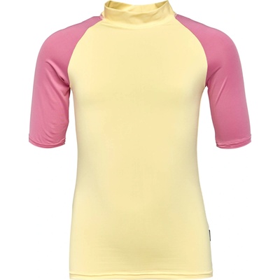 Unuo T-SHIRT WITH UV PROTECTION 50+ Žltá Ružová