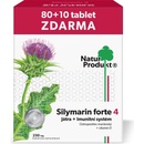 NaturProdukt Silymarin forte 4 tbl pečeň + imunitný systém 90 ks