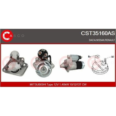 Štartér CASCO CST35160AS