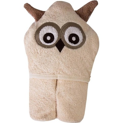 Multitex Osuška pre bábätká s kapuckou Jimmy Sova, 80 x 80 cm