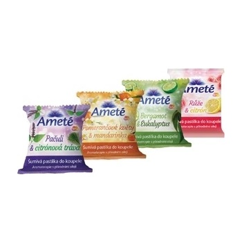 Ameté šumivá pastilka do koupele Bergamot & Eukalyptus 40 g