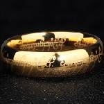 HARAHU Пръстен FR-4115 - Златен / 52mm KP4115