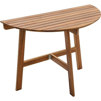 Sunfun Diana Balkónový stôl, 100 x 50 x 74 cm, drevo z akácie, oceľ, 1302281