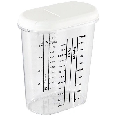 Petra dóza s odmerkou 1,5L biela