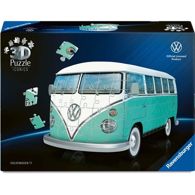 Ravensburger 3D Puzzle Iconics VW Autobus 185 ks