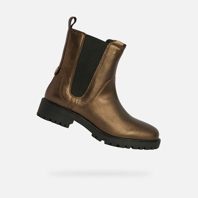 Geox Златисти дамски боти Geox Hoara Geox | Zlaten | ЖЕНИ | 36