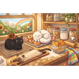 Trefl - Puzzle Rascally Kittens - 100 piese