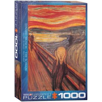 Image 1 of EUROGRAPHICS - Puzzle Munch: Scream II - 1 000 piese