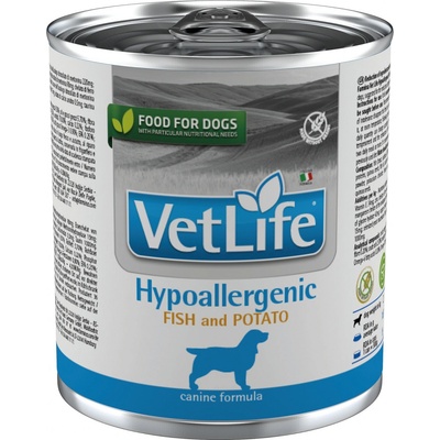 Vet Life Dog Hypoallergenic ryba a zemiak 300 g