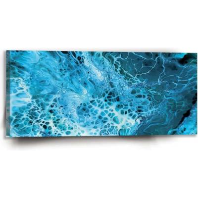 Sablio Obraz Magická modrá - 110x50 cm