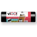 viGO! HDPE vrece Q021 35l 50ks 6μm 4ks čierna