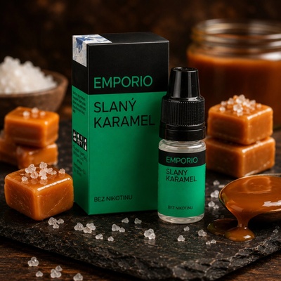 Emporio Slaný karamel 10 ml 0 mg