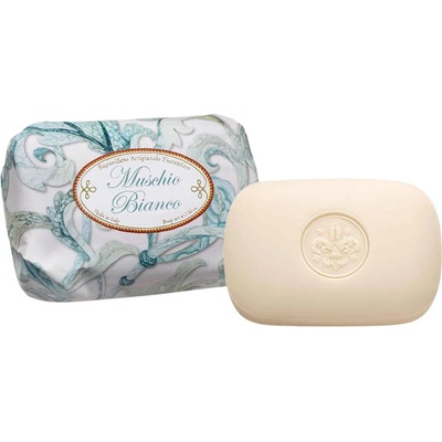 Saf Fiorentino mydlo muschio bianco 200 g