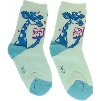Giraffe Detské ponožky svetlomodré
