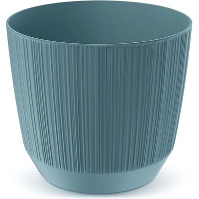 Prosperplast Kvetináč RYFO škandinávsky modrý 14,6 cm