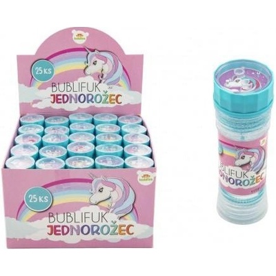 Bublifuk 50ml jednorožec 25ks