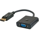 SAVIO Видео адаптер Savio CL-90 DisplayPort - VGA 0.2 m черен (CL-90)