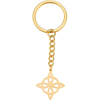 HARAHU Ключодържател es-33509 - Златна / Тип2 kp33509 (es-33509)