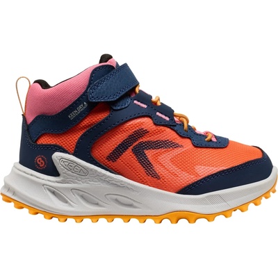 KEEN Детски туристически обувки Keen Kid's Zionic Mid WP Walking boots - Naval Academy / Nasturtium - размер 29 (EU) (702-4550-0314)