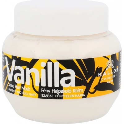 Kallos Vanilla maska pre suché vlasy Shine Hair Mask 1000 ml