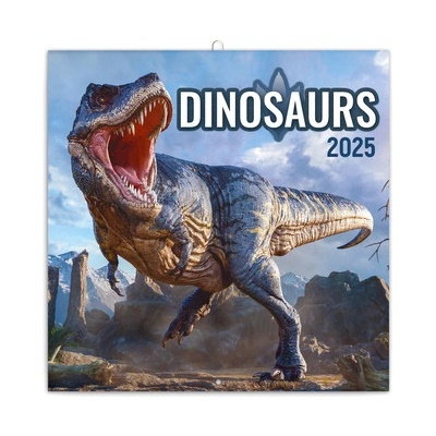 Poznámkový Dinosaury 30 × 30 cm 2025