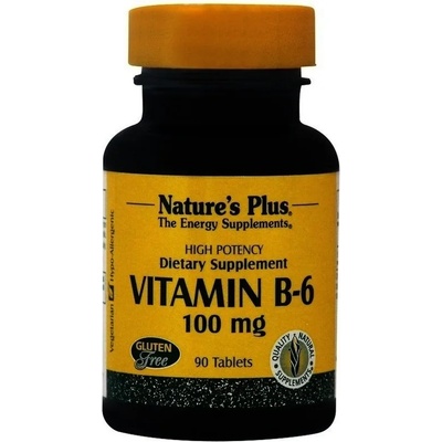 Nature plus НЕЙЧЪРС ПЛЮС ВИТАМИН Б 6 ТАБЛ. 100 МГ. 90