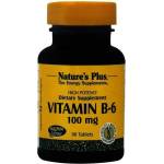 Nature plus НЕЙЧЪРС ПЛЮС ВИТАМИН Б 6 ТАБЛ. 100 МГ. 90