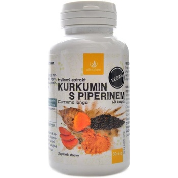 Allnature kurkumin s piperinem 60 kapslí