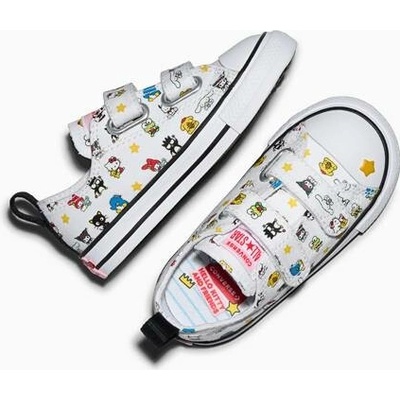 Converse x Hello Kitty And Friends Chuck Taylor All Star Easy On Stickers A17701C White 27