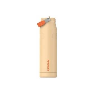 STANLEY 1913 Flip Straw Drinking Bottle with Straw 1.06L - Thermal Mug Cools for 17 Hours - Ice Cold for 4 Days - BPA Free - Leakproof - For Drink Holders - Dishwasher Safe - Orange Sherbert - 100000127150